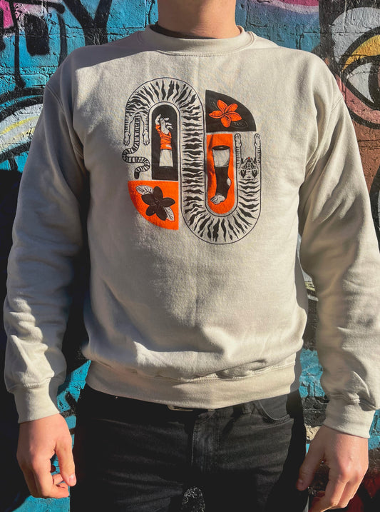 Muay Thai Squiggle Tiger Long Sleeve