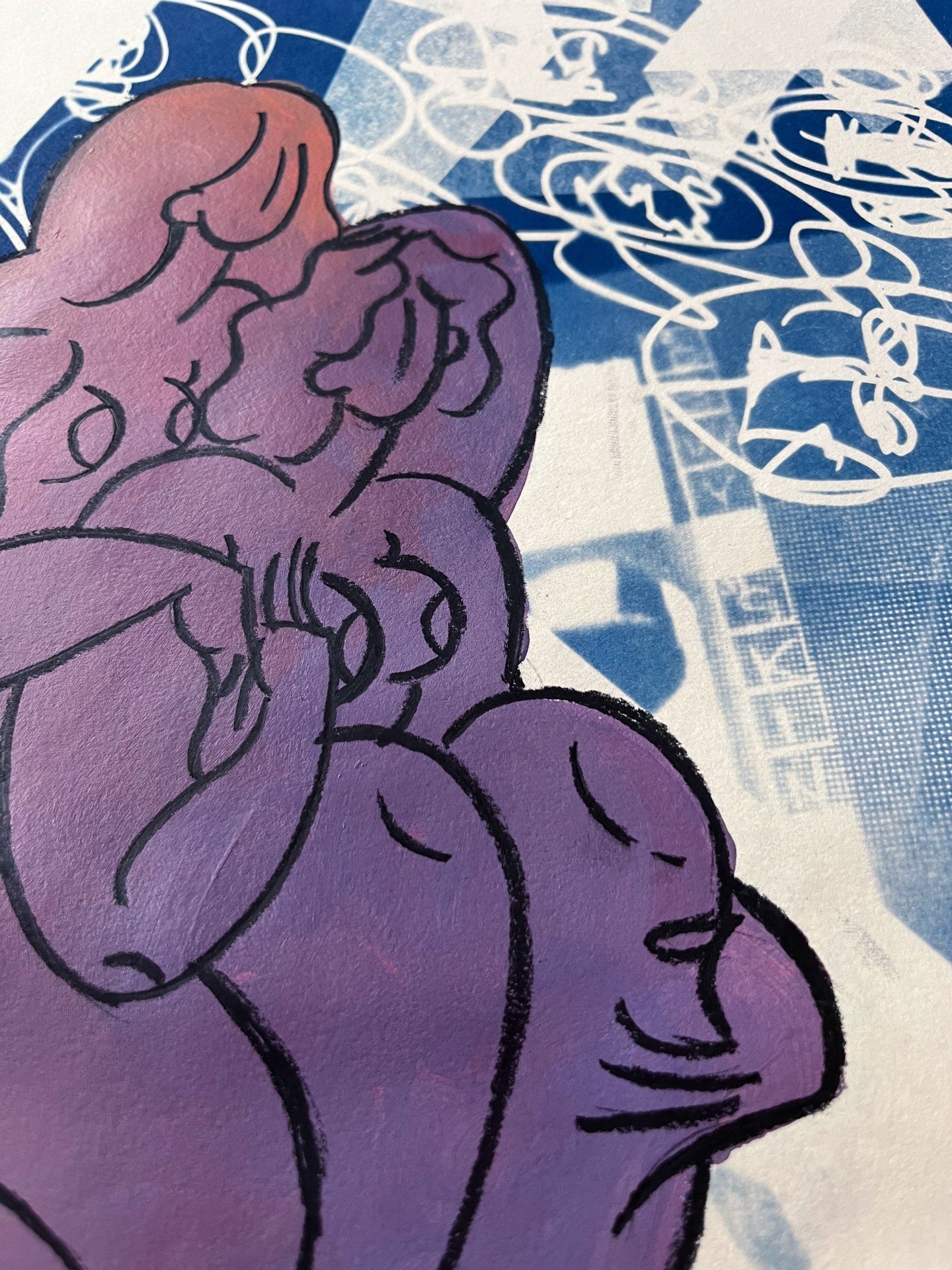 Cyanotype Nudie BFF